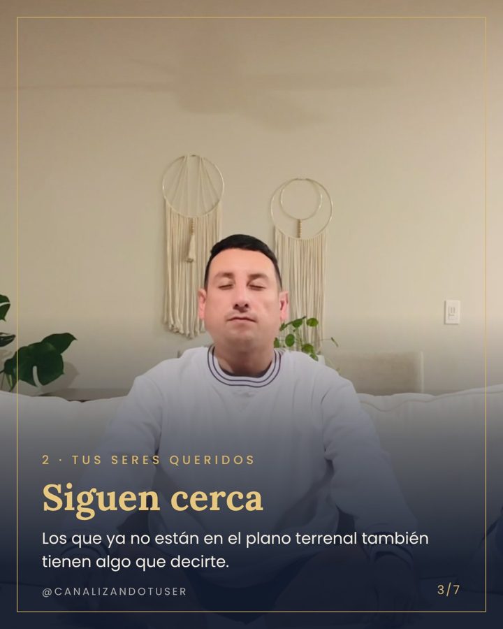 Lámina 3 de 7 sobre la sesión con médium