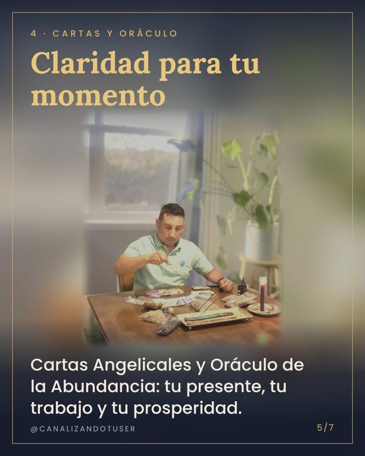 Lámina 5 de 7 sobre la sesión con médium